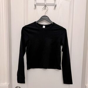NET Lululemon Classic-Fit Cotton-Blend Long Sleeve Size 0 BLK
68% cotton